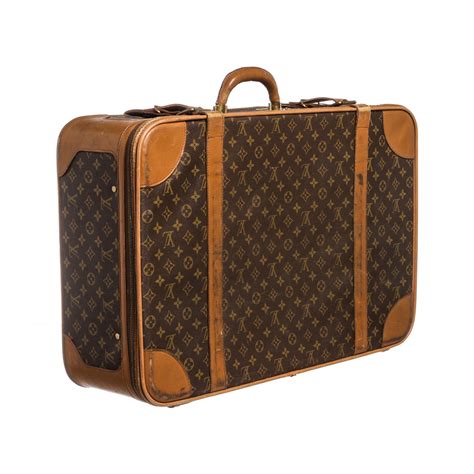 used black louis vuitton suitcase
